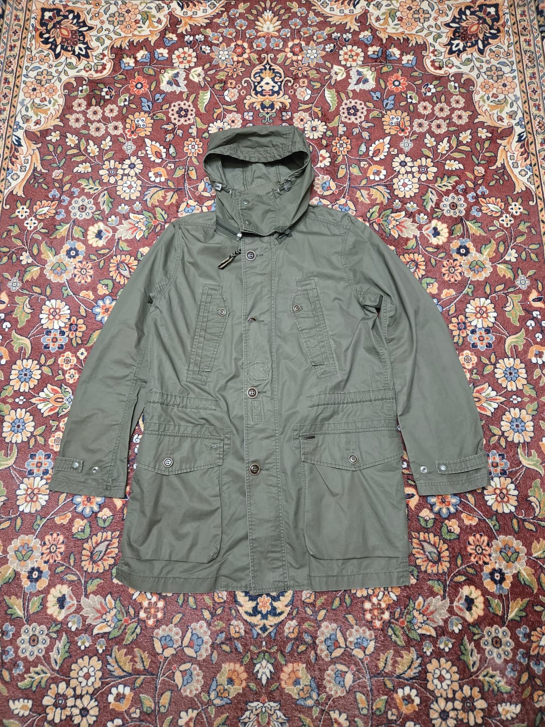 [L] 디젤(DIESEL) 야상 자켓 (카키) 상품이미지1