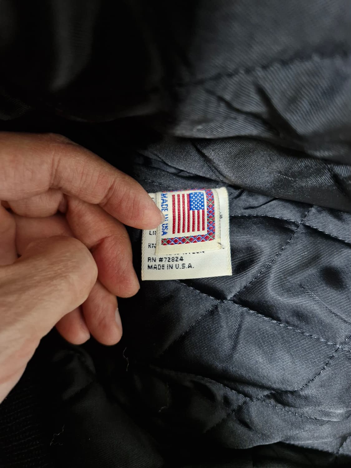 [L] 90s golden bear 골든베어 레더 바시티 자켓 미국제조 상품이미지6