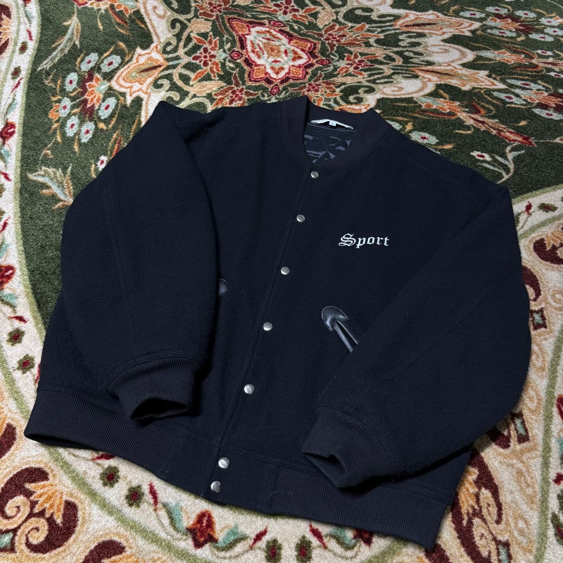 Heritagefloss 24fw sport wool varsity (L 상품이미지5