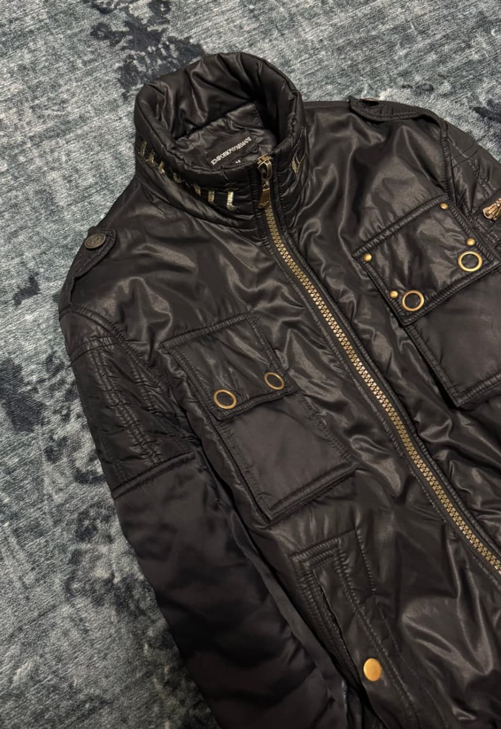 Emporio armani y2k biker jacket 상품이미지2