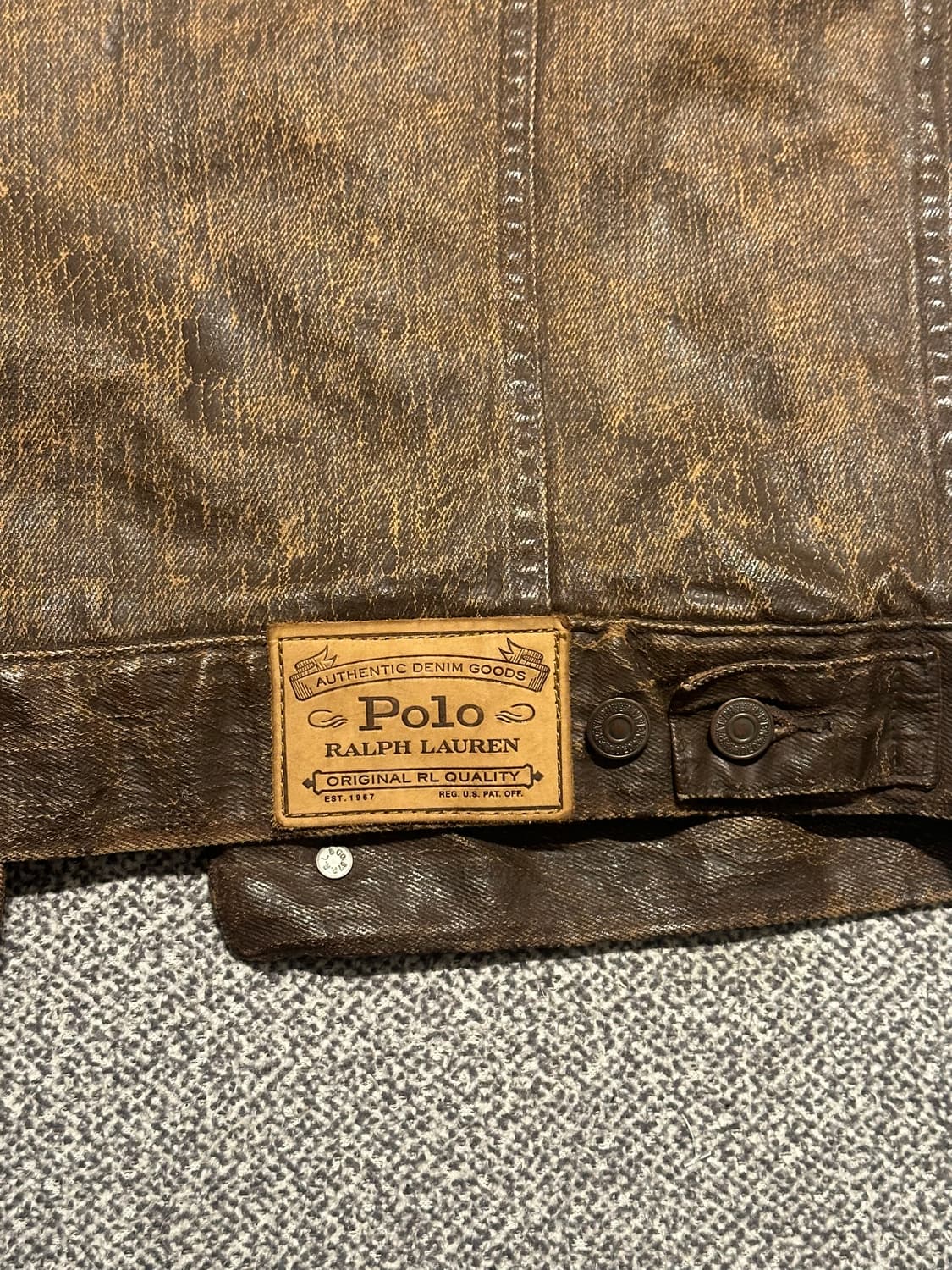Polo Ralph Lauren Fleece Lined Trucker S 상품이미지6