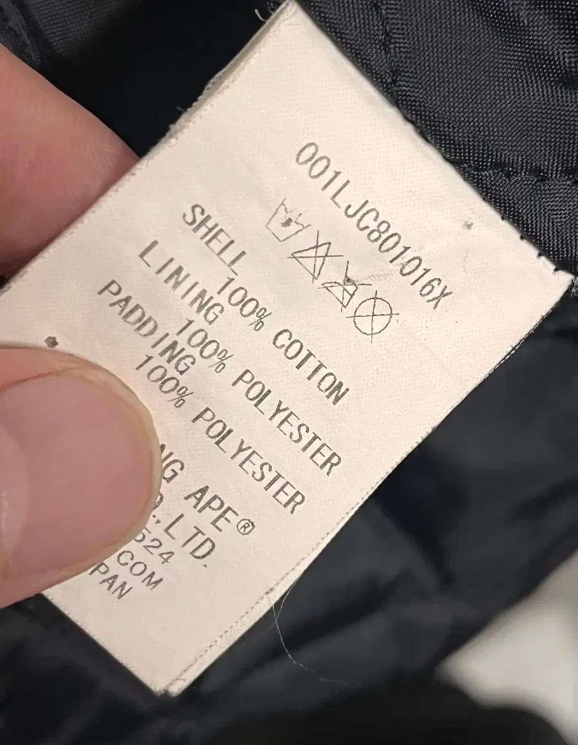 베이프 바시티 자켓 샤크 L 상품이미지5