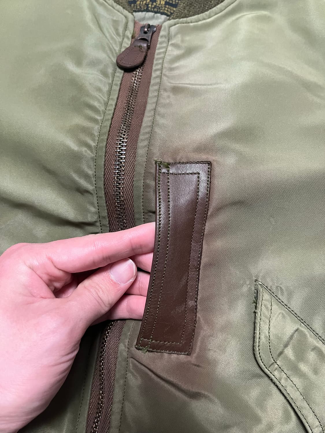 리얼맥코이 ma1 항공잠바 마원 자켓 상품이미지3