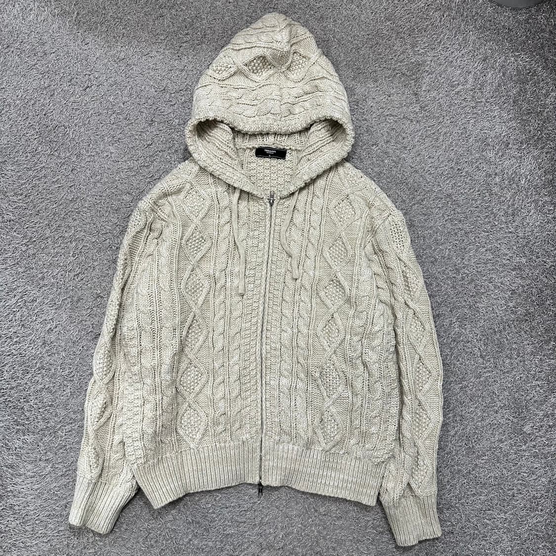 [100] 트릴리온 니트후드집업 상품이미지2