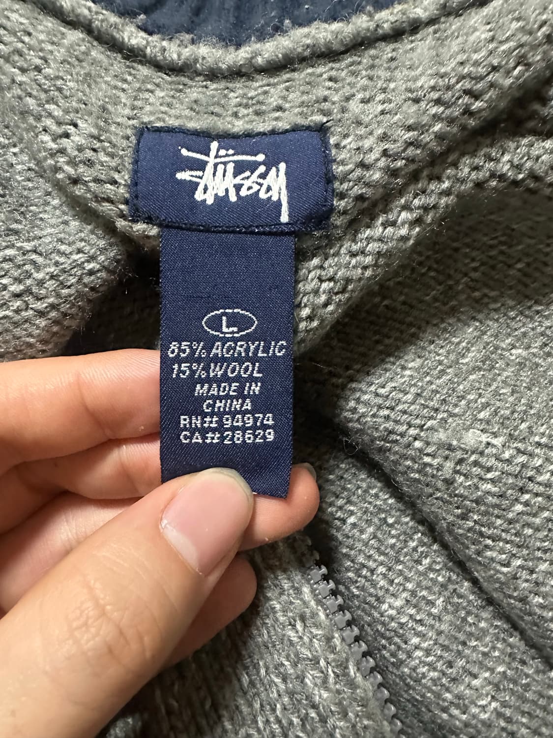 올드 스투시 드라이버 니트 00‘s 상품이미지5