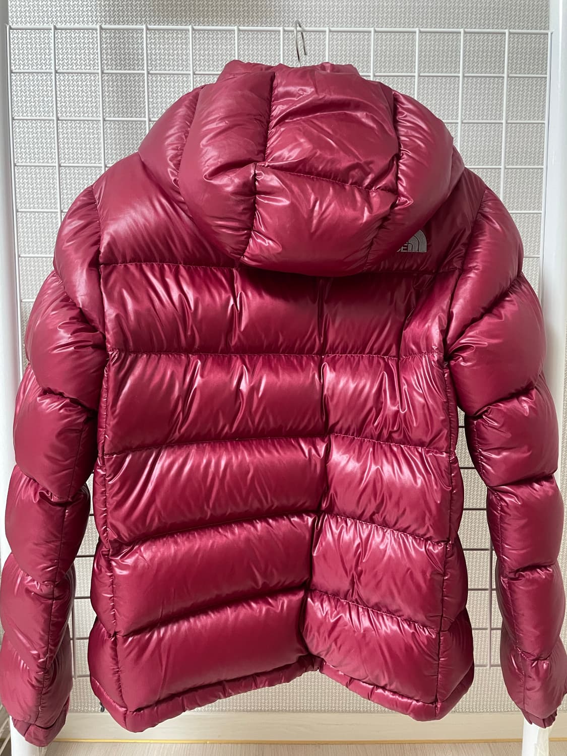 노페 패딩 버건디 700 상품이미지2