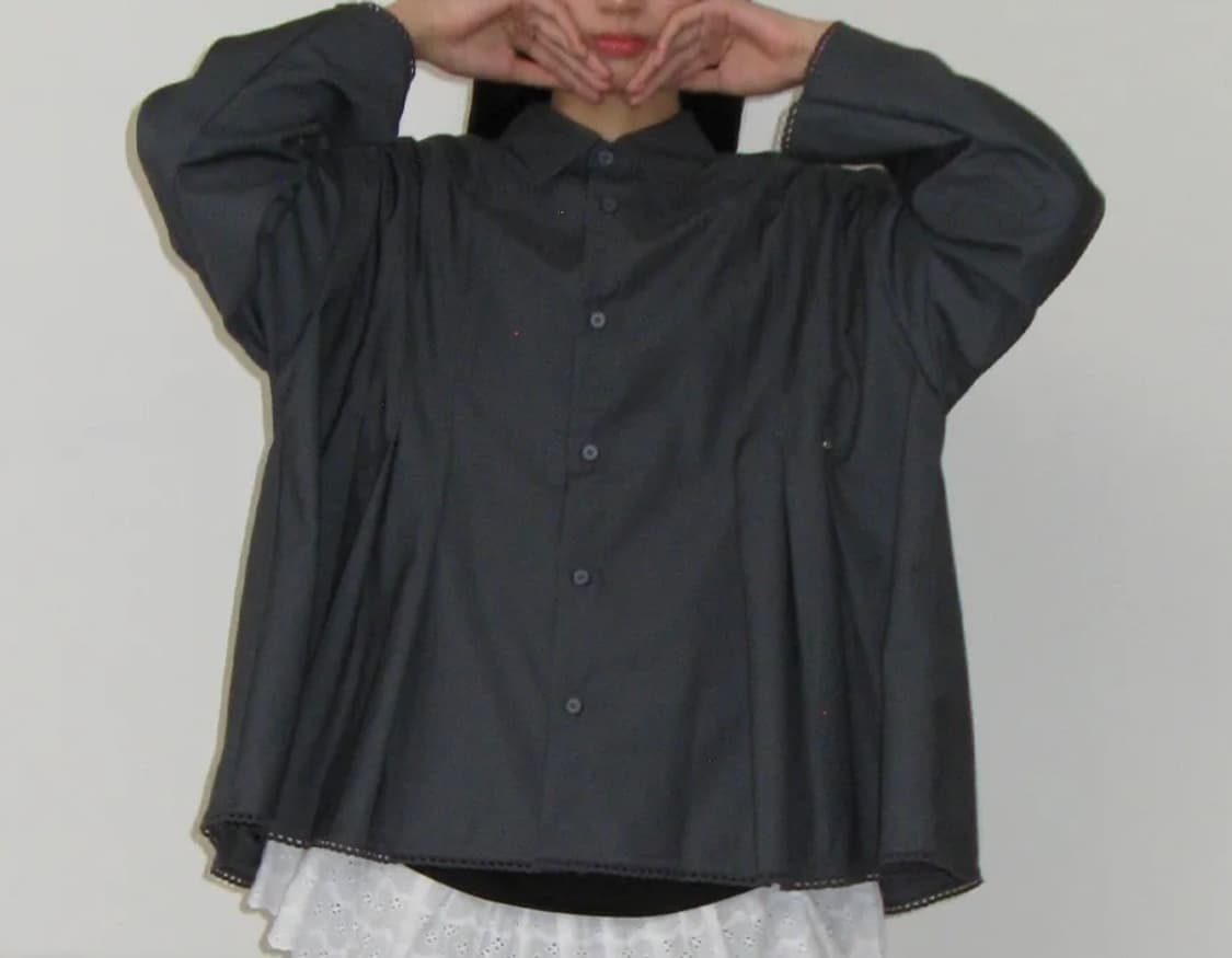 론론 셔츠 그레이 상품이미지2