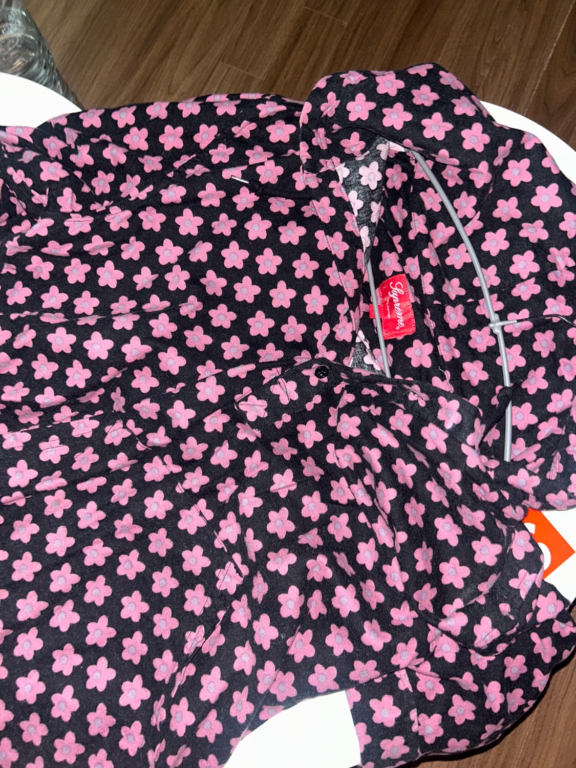 SUPREME flower 후드티 상품이미지1