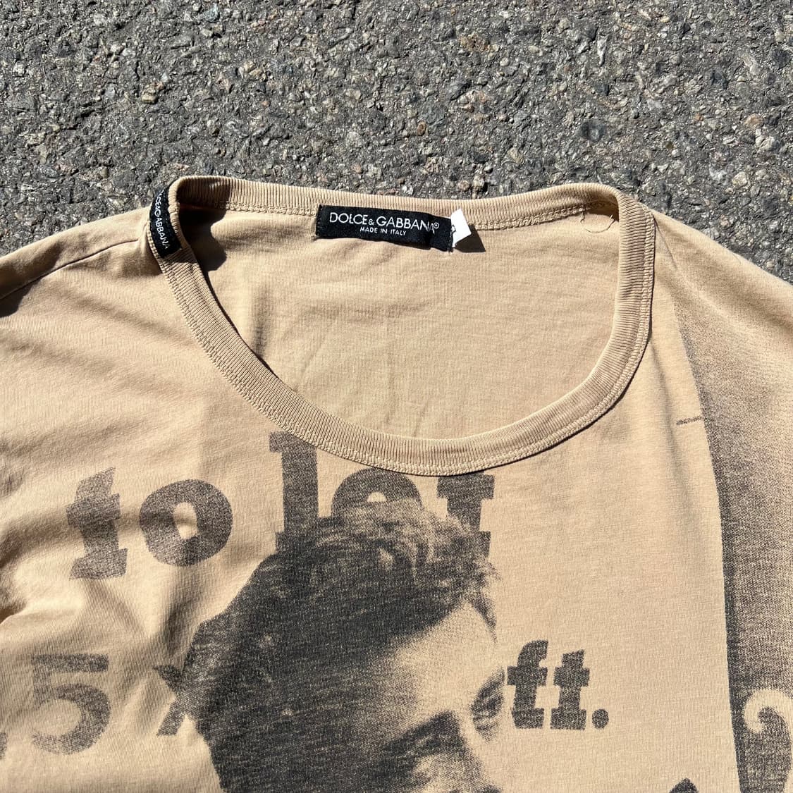 00’s 돌체앤가바나 제임스딘 롱 슬리브 티셔츠 상품이미지3