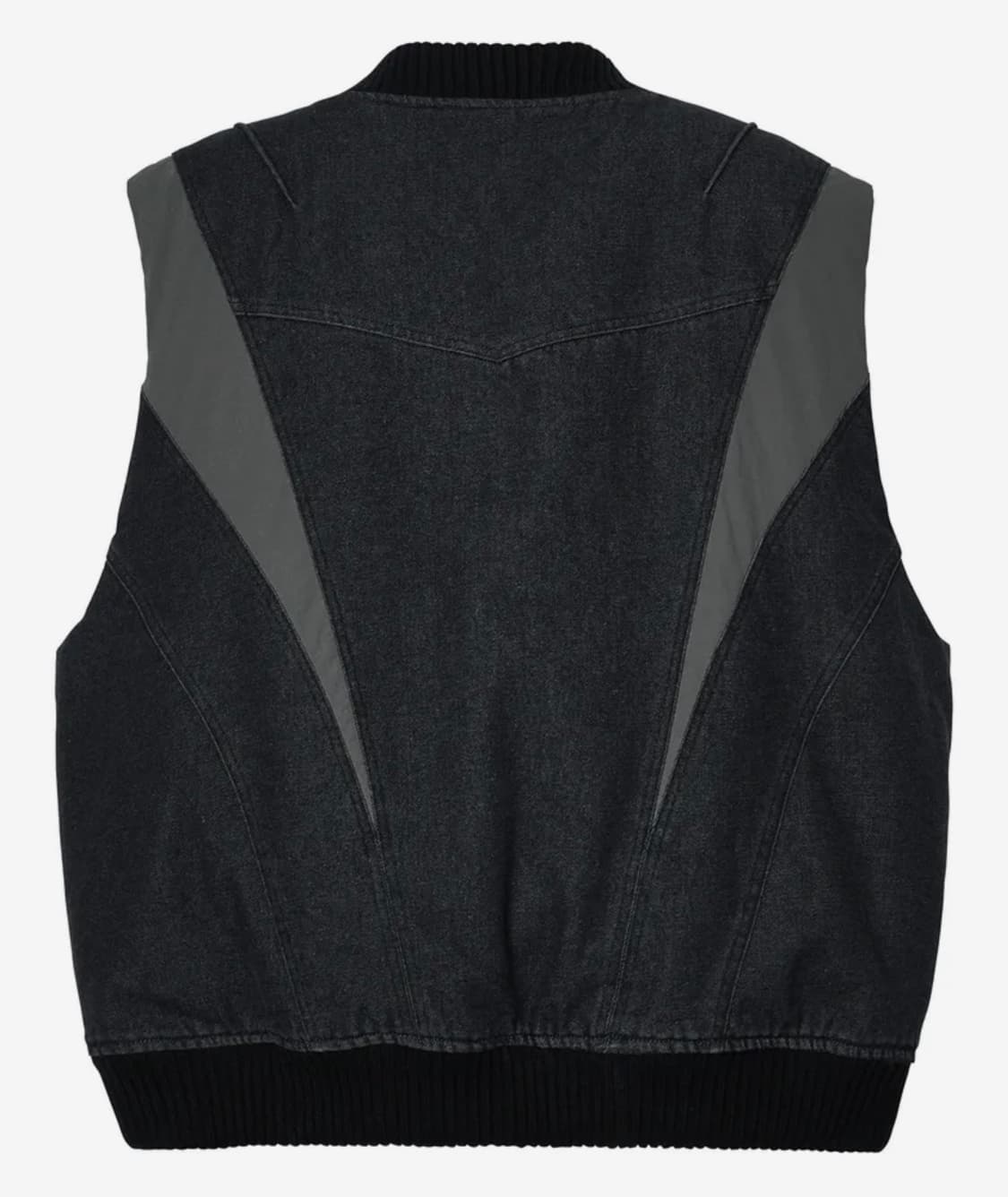 플레이버리즘 하이브리드 데님 패딩 베스트 상품이미지2