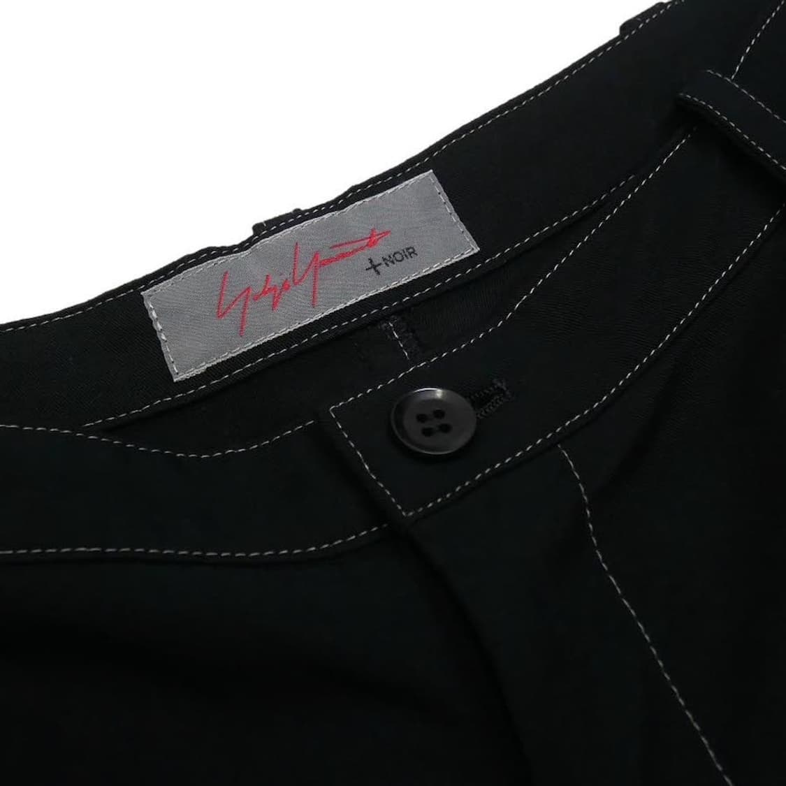 요지야마모토 NOIR 2013aw 텐셀 스티치 비대칭 스커트 상품이미지4