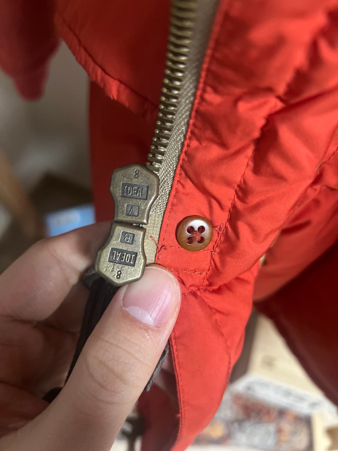 폴로 유콘 오렌지 썬페이드 다운자켓(m) 상품이미지5