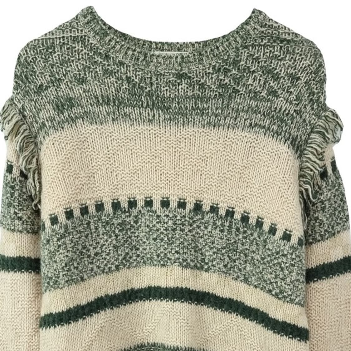 [써스데이아일랜드] 에스닉 패턴 오버핏 롱 니트 M19640 상품이미지4