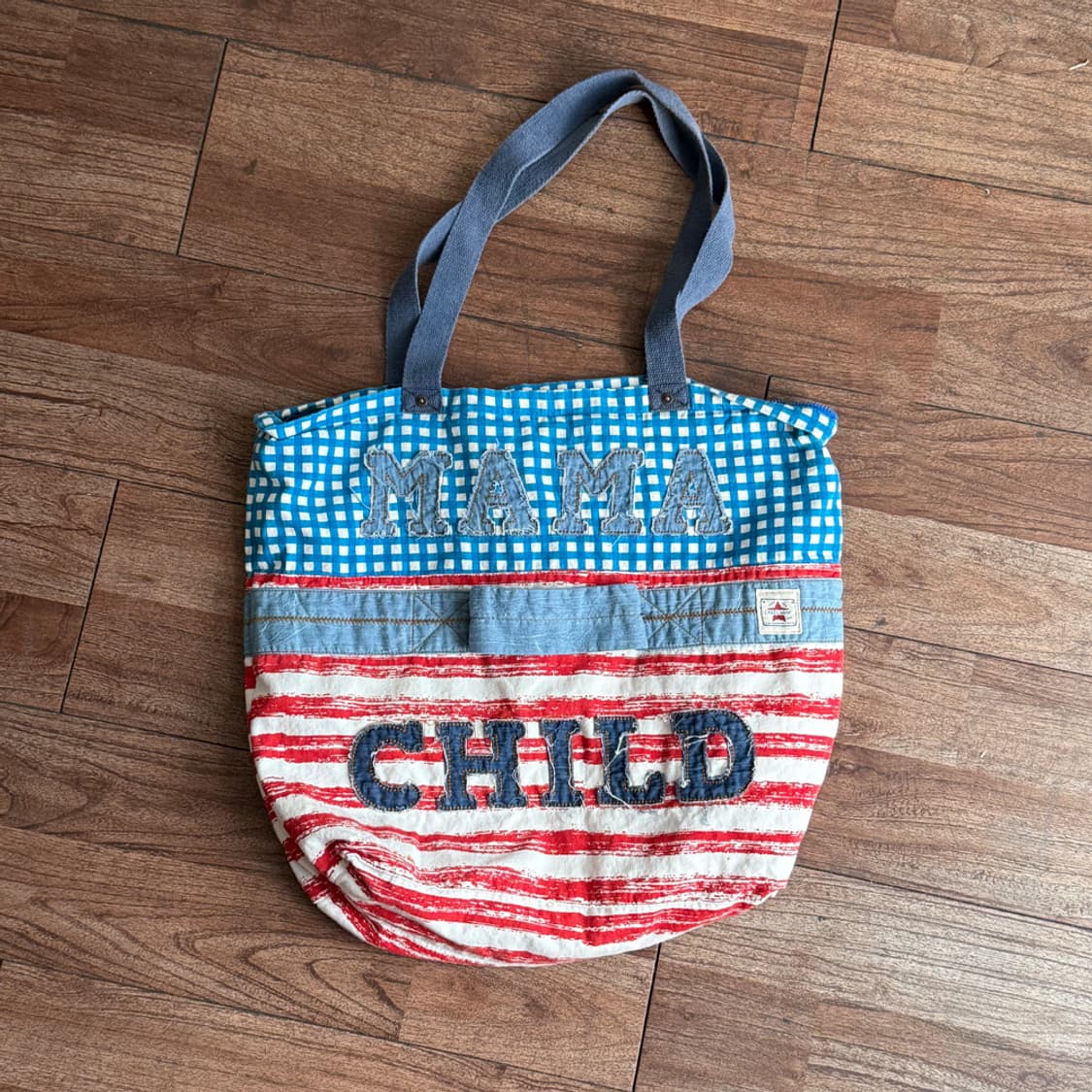 패치워크 피크닉 토트백 상품이미지1