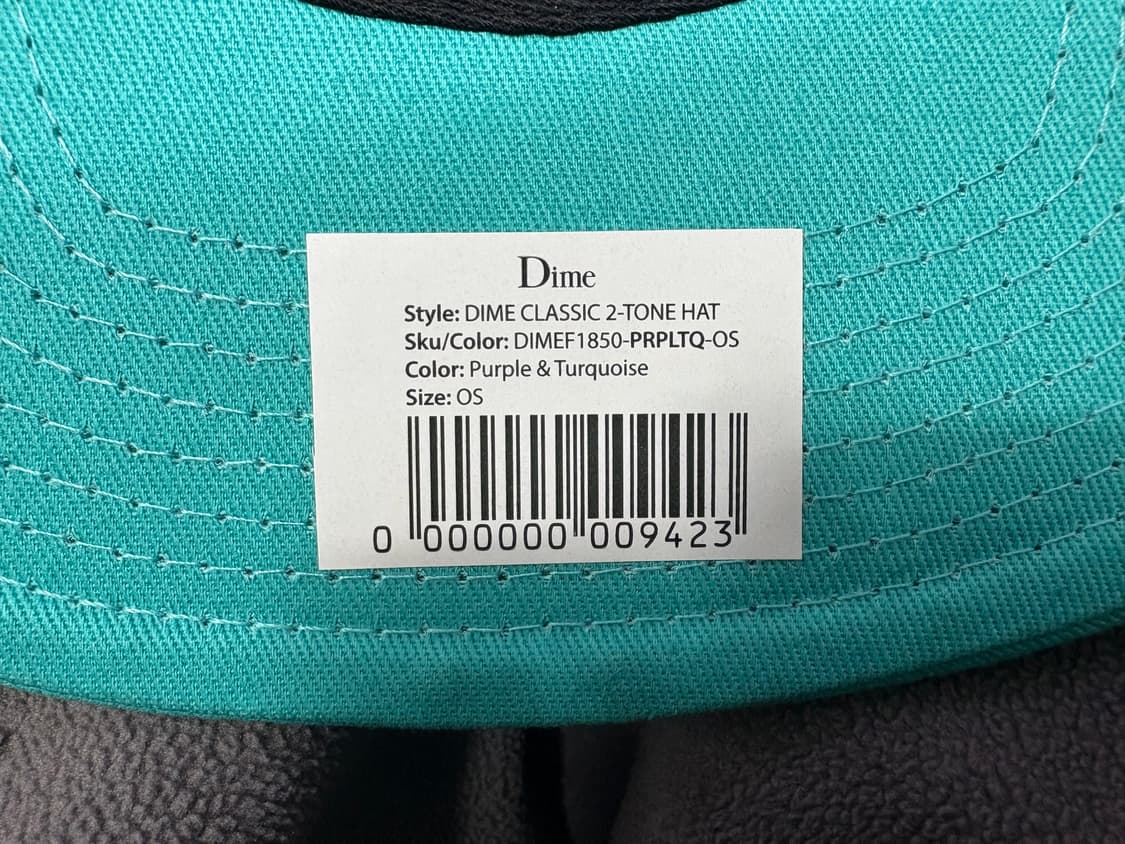 Dime 클래식 6패널 투톤 볼캡 상품이미지3