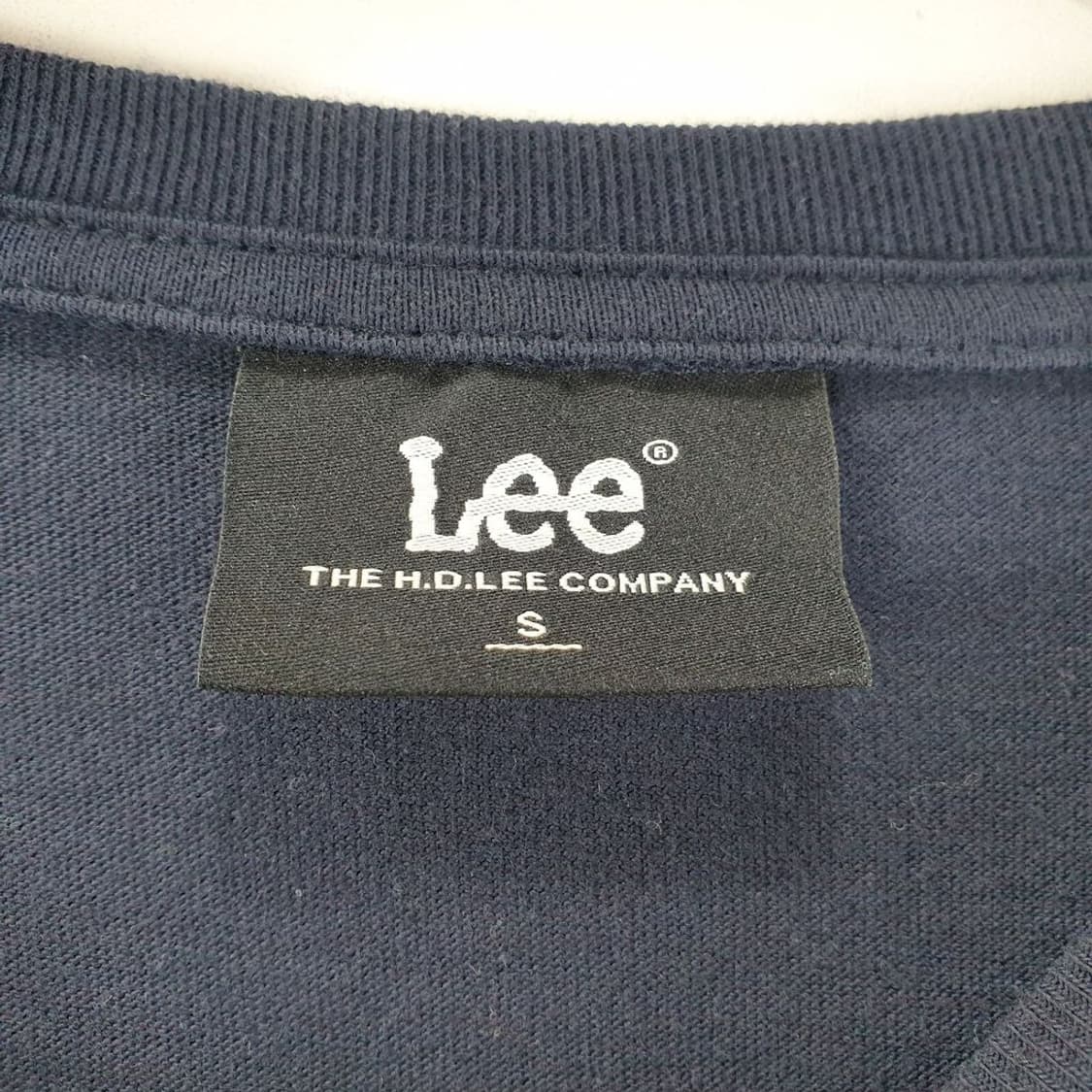 LEE 네이비 남자 긴팔티 S N4634 상품이미지7