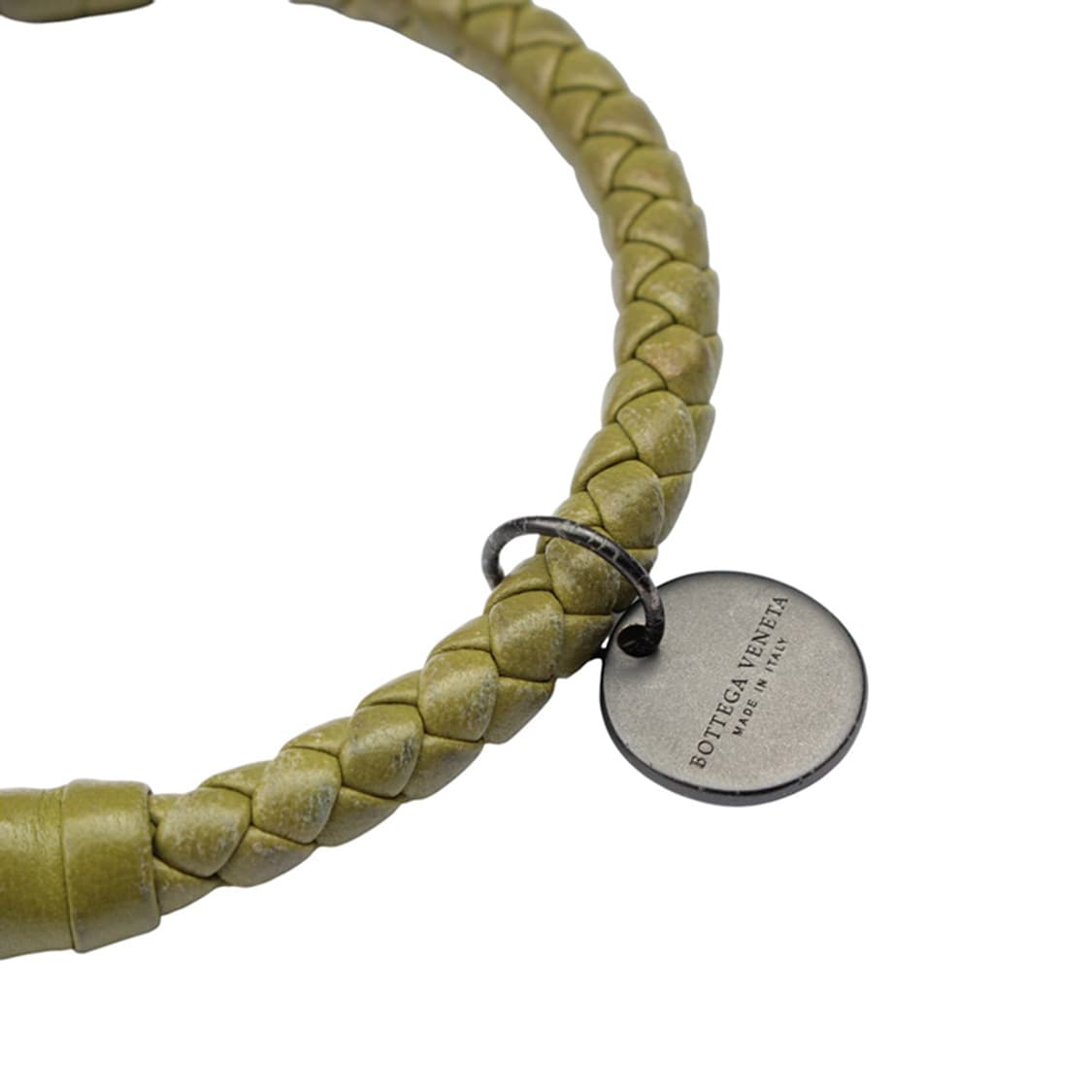 보테가베네타 올리브그린 위빙 레더 팔찌 상품이미지3