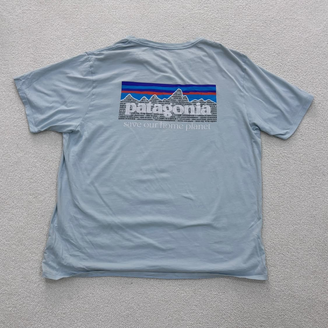 XL 파타고니아 스몰로고 반팔 티셔츠 0316E 상품이미지2