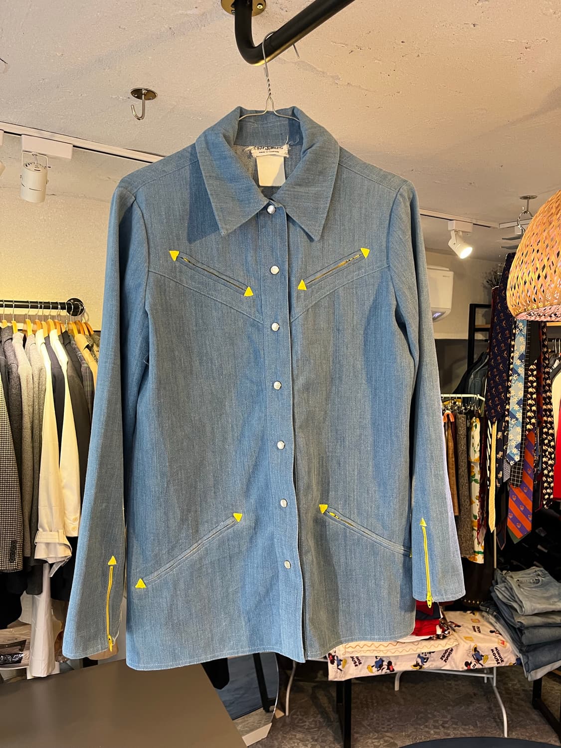 서 제임스 데님 웨스턴 셔츠자켓 상품이미지1