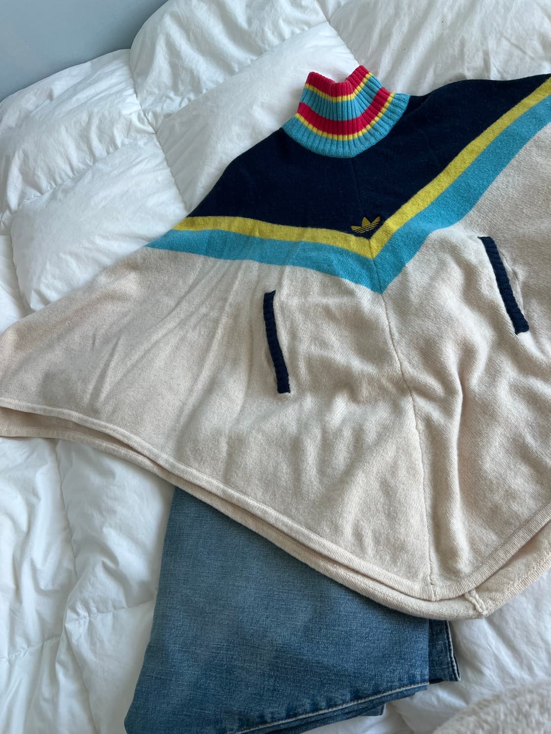 아디다스 니트 망토 정품 상품이미지9