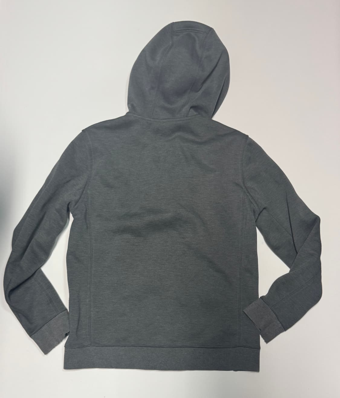 데상트 그레이 기능성 기모 후드집업 L 상품이미지2