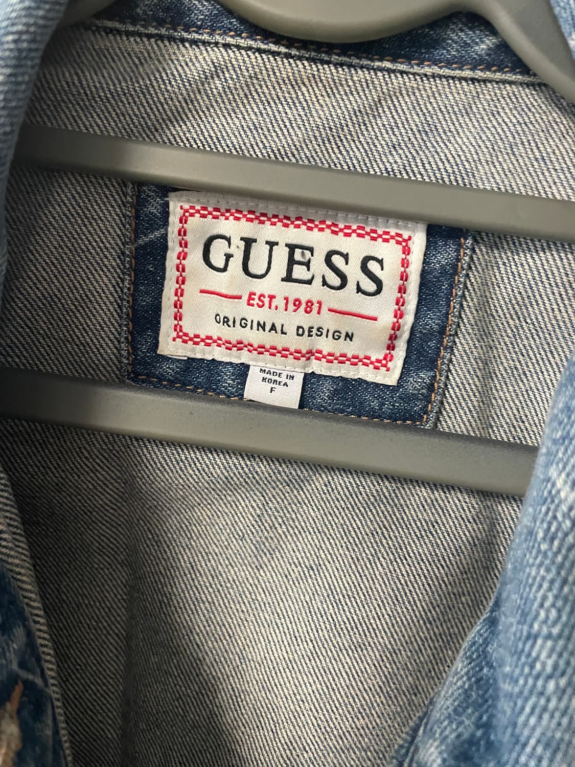 게스 데님 자켓 상품이미지4