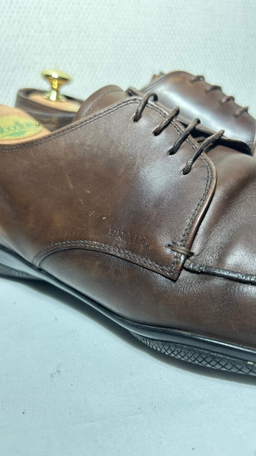 프라다 브라운 로퍼 상품이미지4