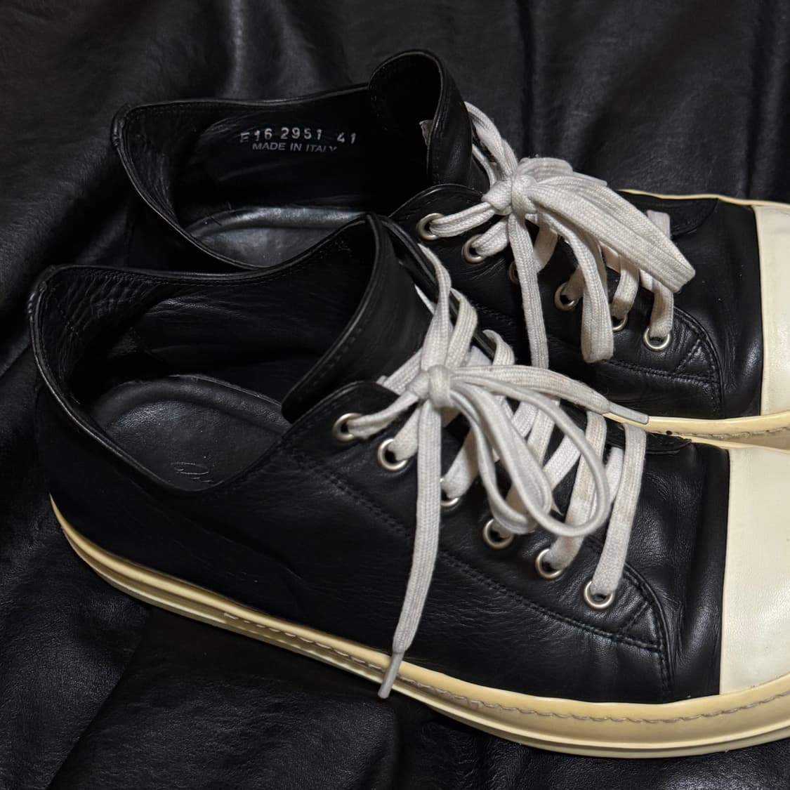(41) Rick Owens Ramones LPO low 상품이미지6