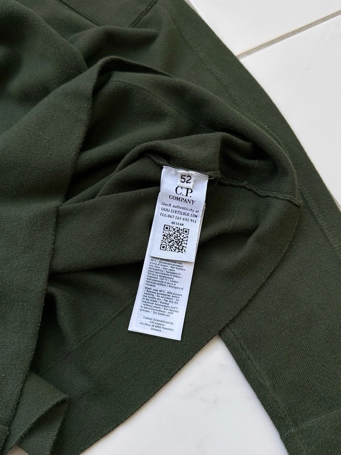 C.P. 컴퍼니 램스울 크루넥 렌즈 스웨터 상품이미지4