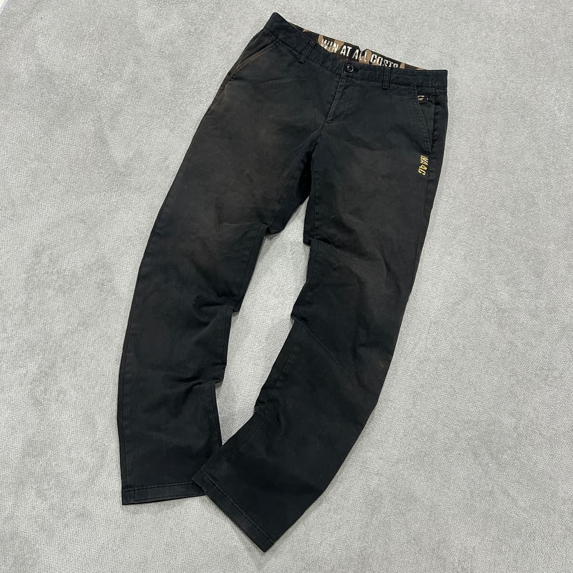 WAAC 블랙 면바지  상품이미지1