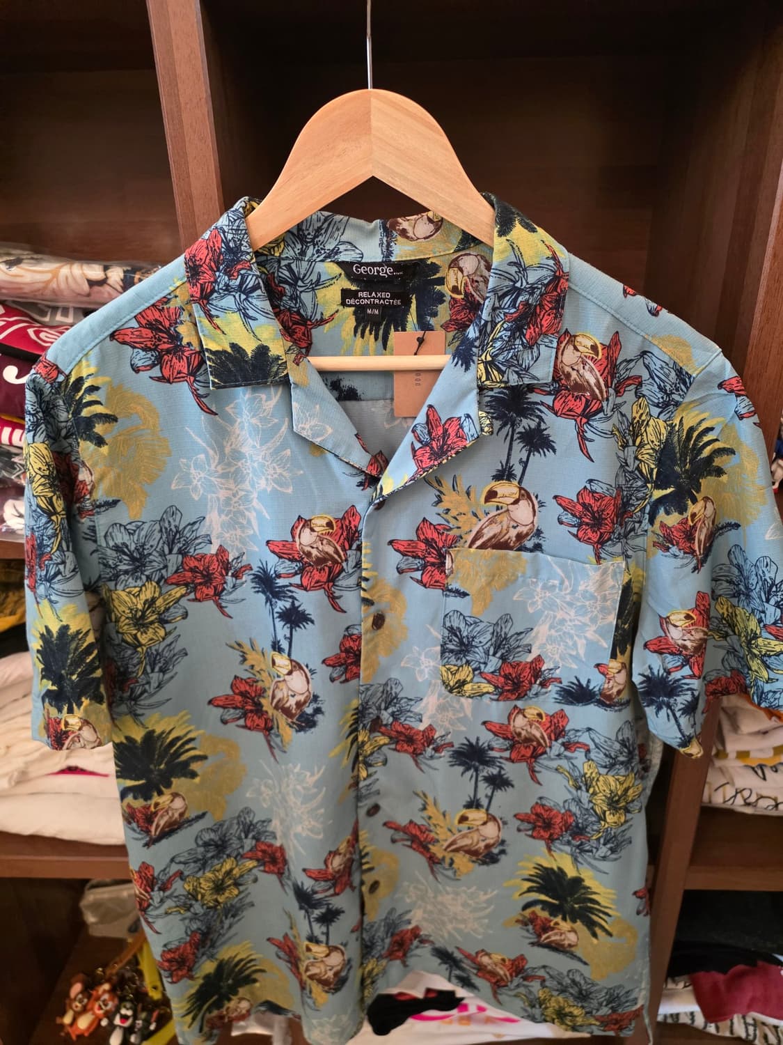 🌴 George Made in Hawaii 트로피컬 하와이안 셔츠 상품이미지5