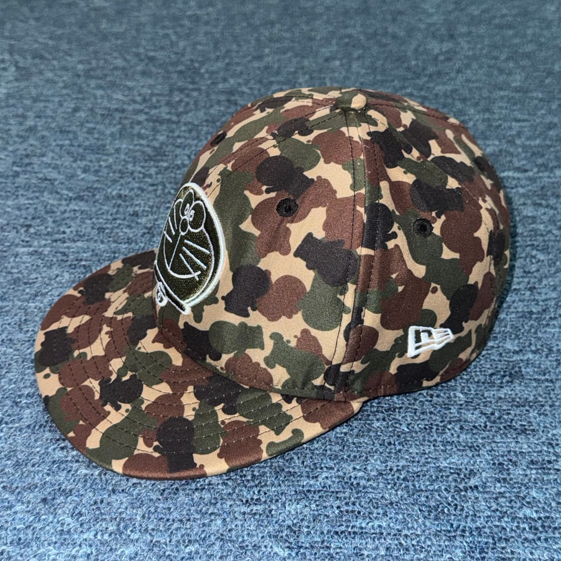 뉴에라 X 도라에몽 밀리터리 카모 유스 스냅백 상품이미지2