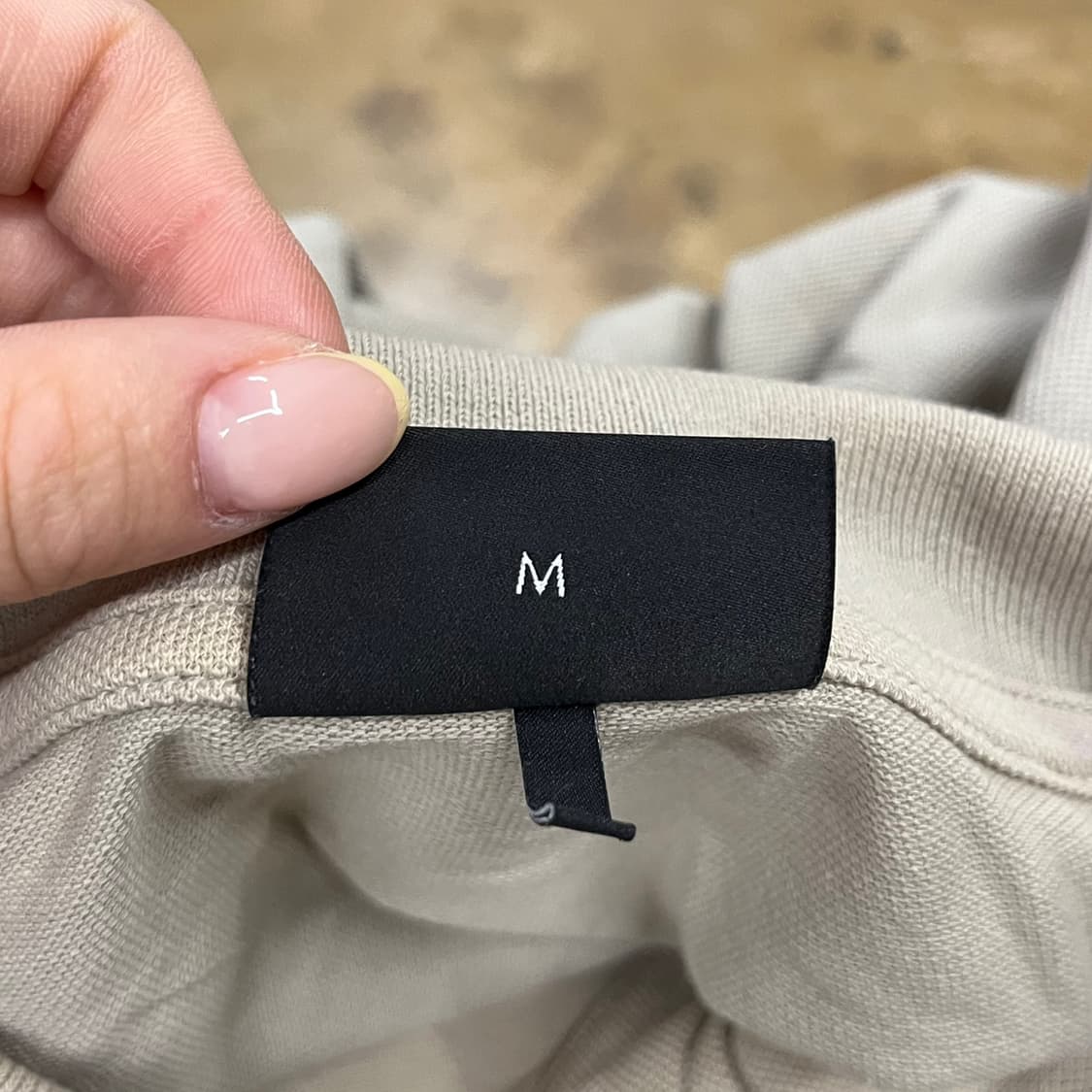 [정품/M] 엠포리오 아르마니 베이지 반팔 폴로티 b8 상품이미지5