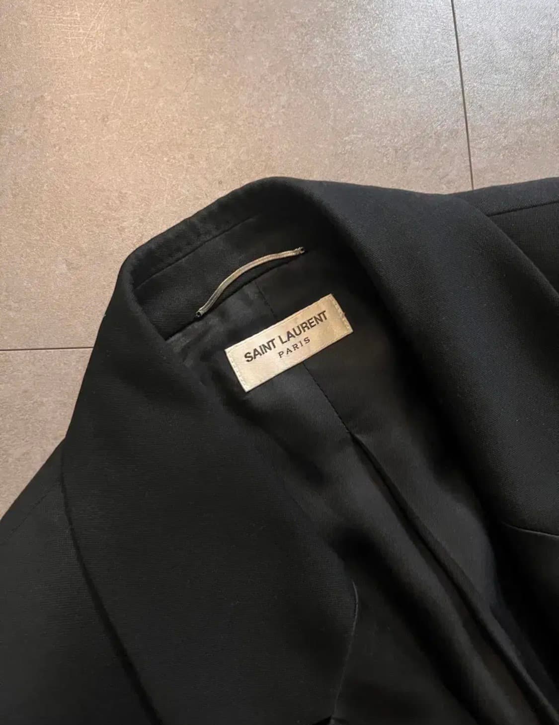 50 생로랑 새틴 블레이저 자켓 상품이미지2