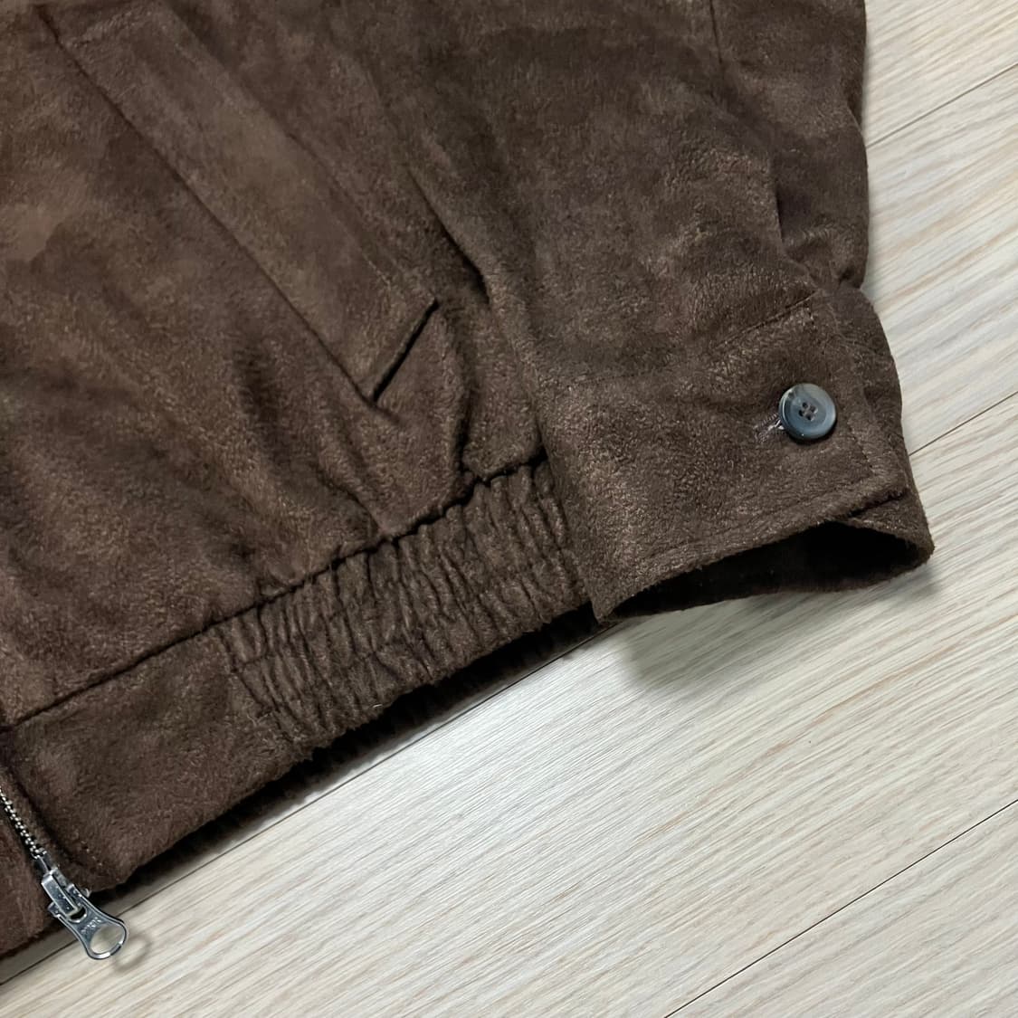 [poszer] 포저 스웨이드 해링턴 자켓 브라운 상품이미지6