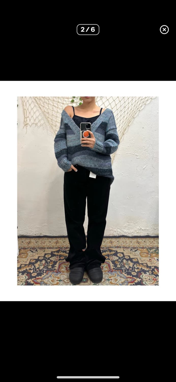 리바이스 코듀로이 블랙 팬츠 상품이미지2