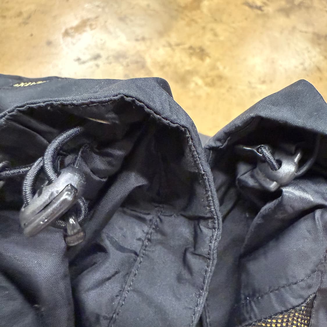 [정품/90] 노스페이스 블랙 바람막이 후드 자켓 b15 상품이미지7