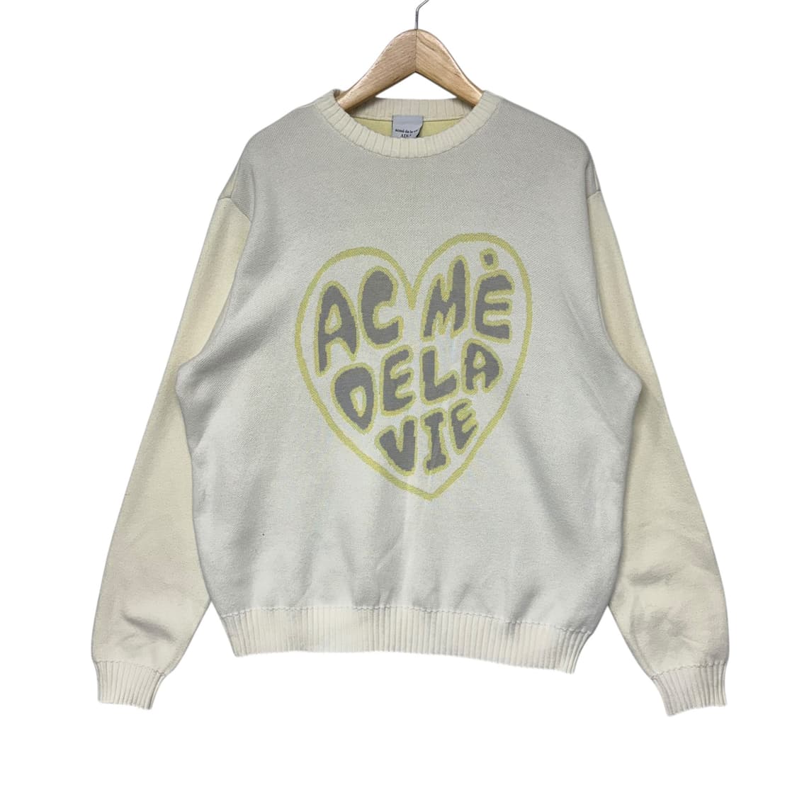 아크메드라비 하트로고 라운드 니트 상품이미지1