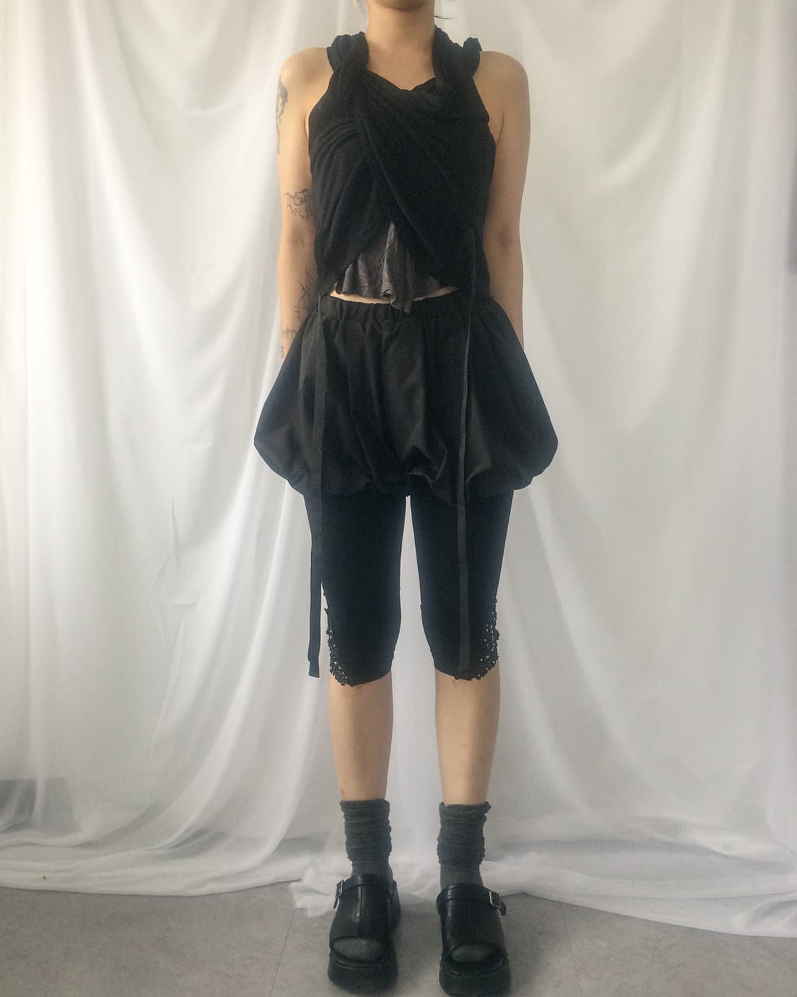 Drape vest 상품이미지7