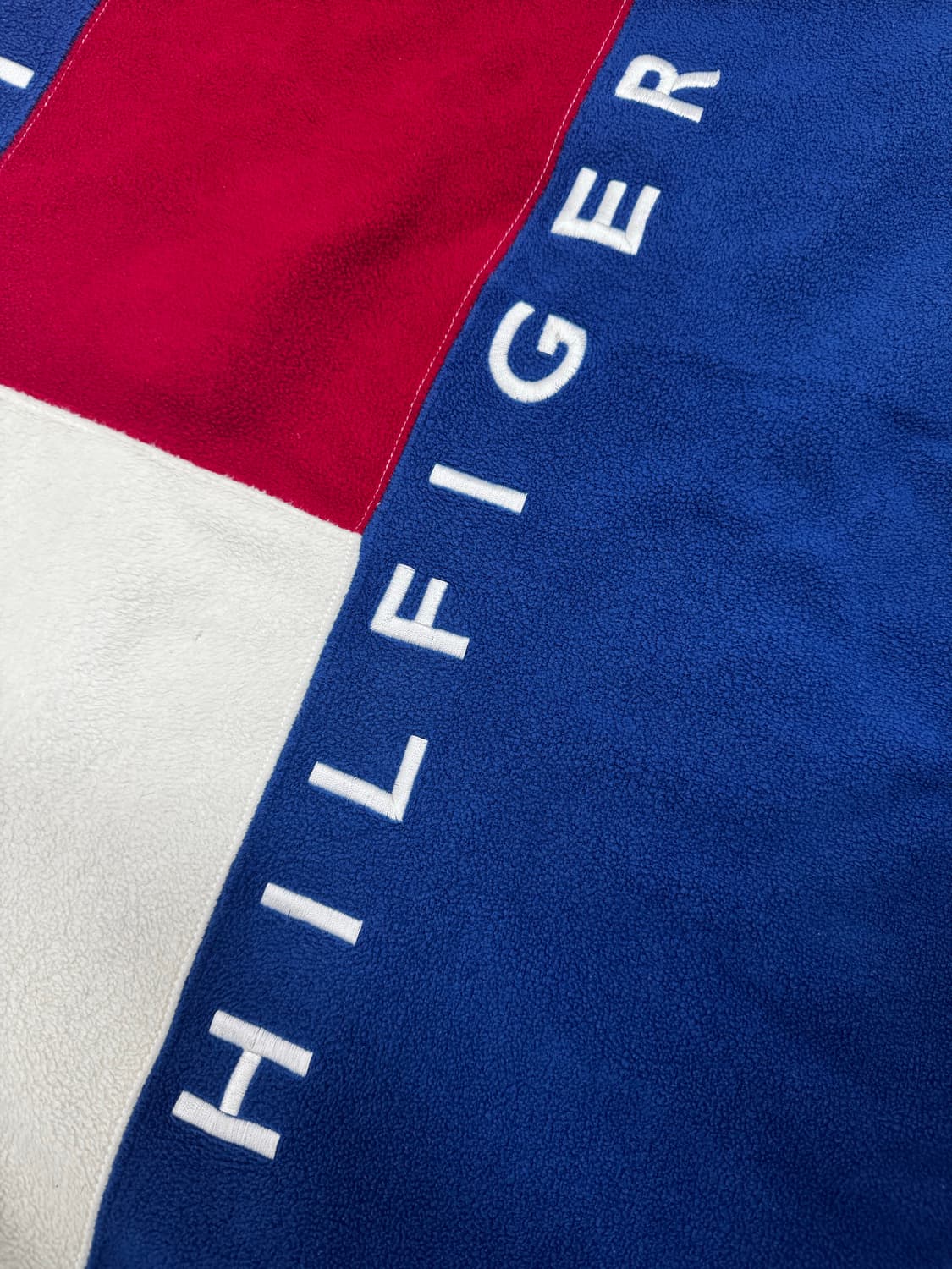 타미힐피거 빅플래그 하프버튼 후리스 L 상품이미지5