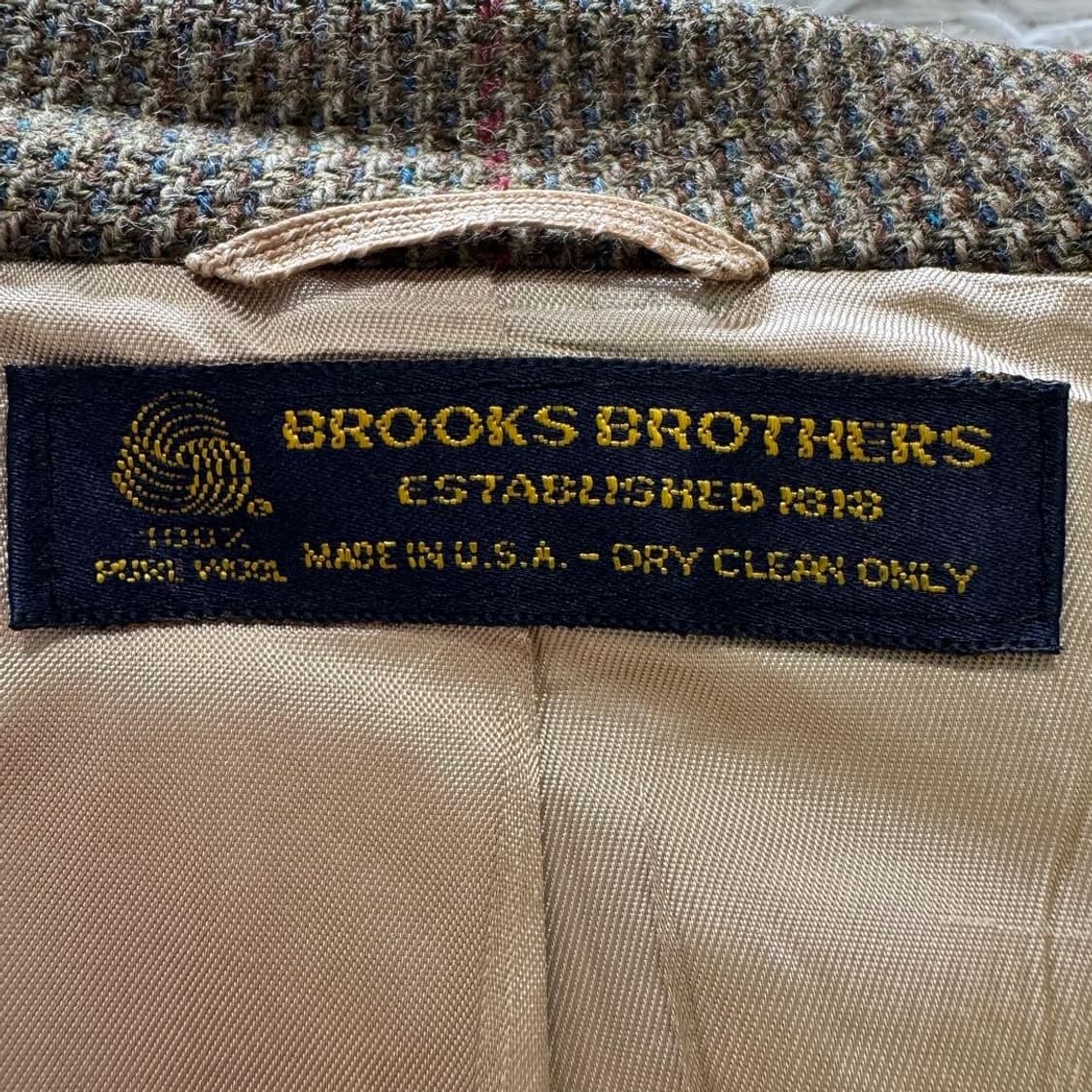 USA 브룩스 브라더스 트위드 자켓 상품이미지8
