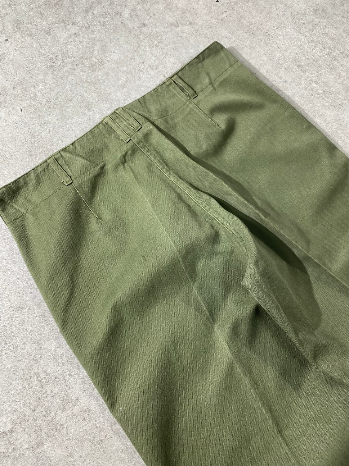[32-33] 빈티지 밀리터리 국군 퍼티그 팬츠 상품이미지6