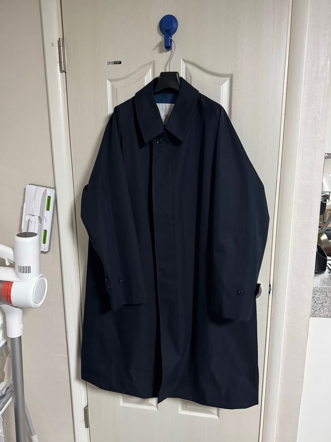 나나미카 24fw 고어텍스 발마칸 코트 네이비 M 상품이미지1