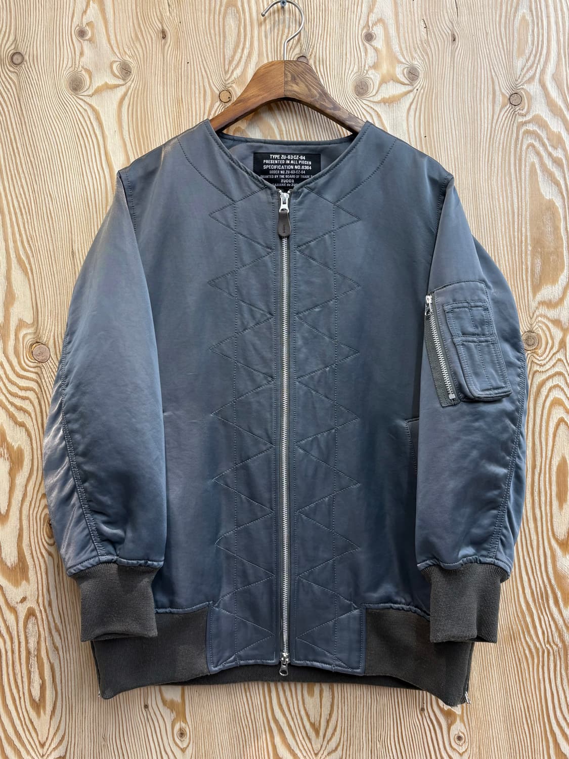 주카 퀼팅 봄버 자켓 상품이미지1