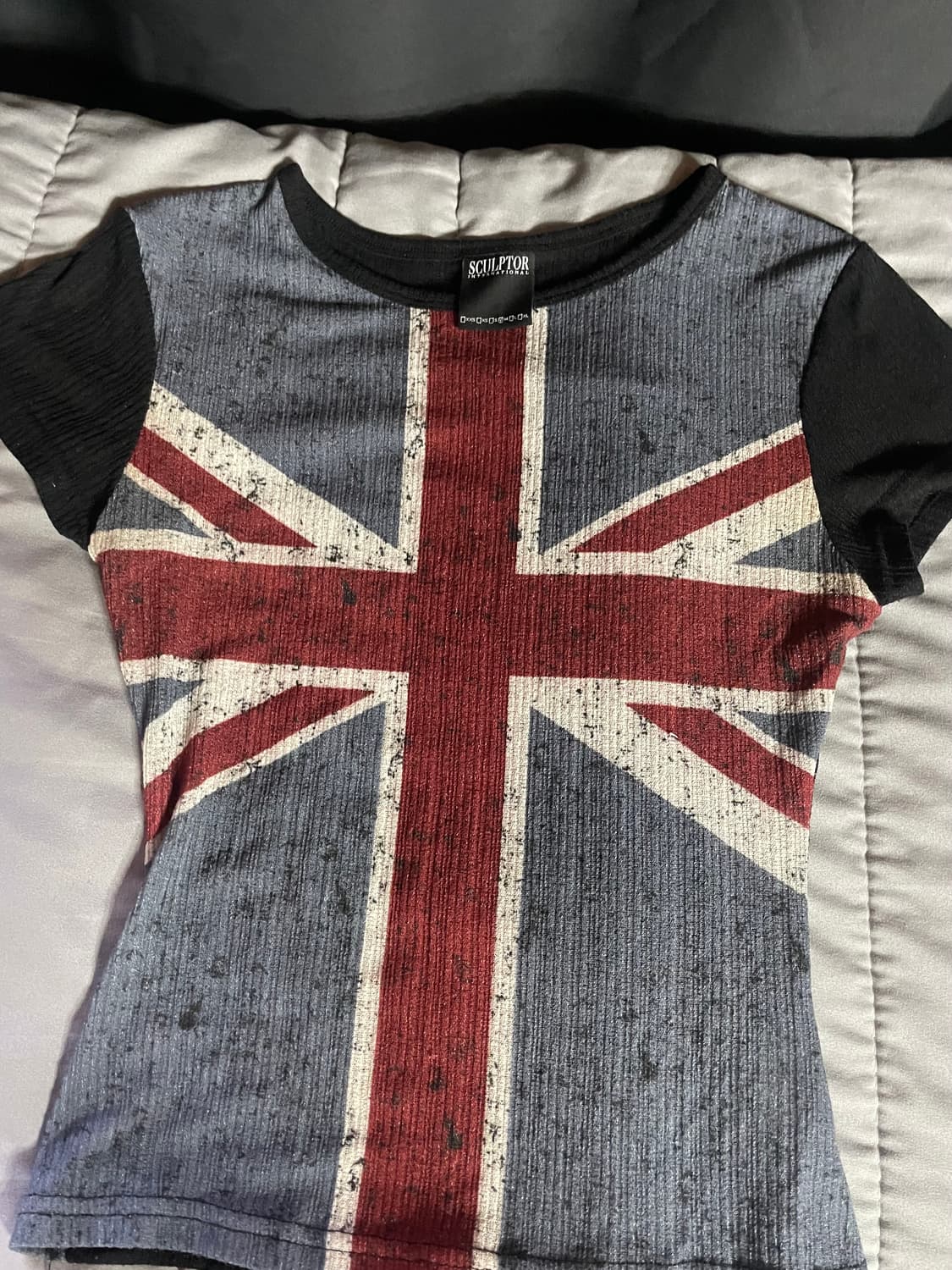 스컬프터 Union Jack Baby Tee 상품이미지2
