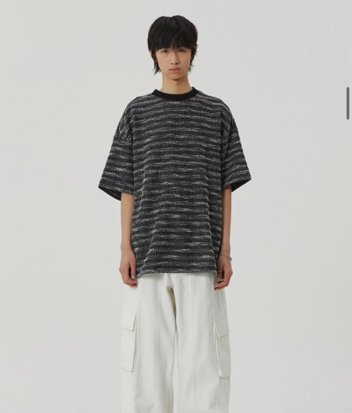 Masion mined 니트반팔 상품이미지5