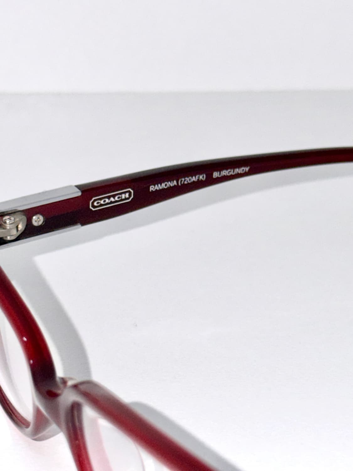 COACH 코치 버건디 안경 상품이미지4