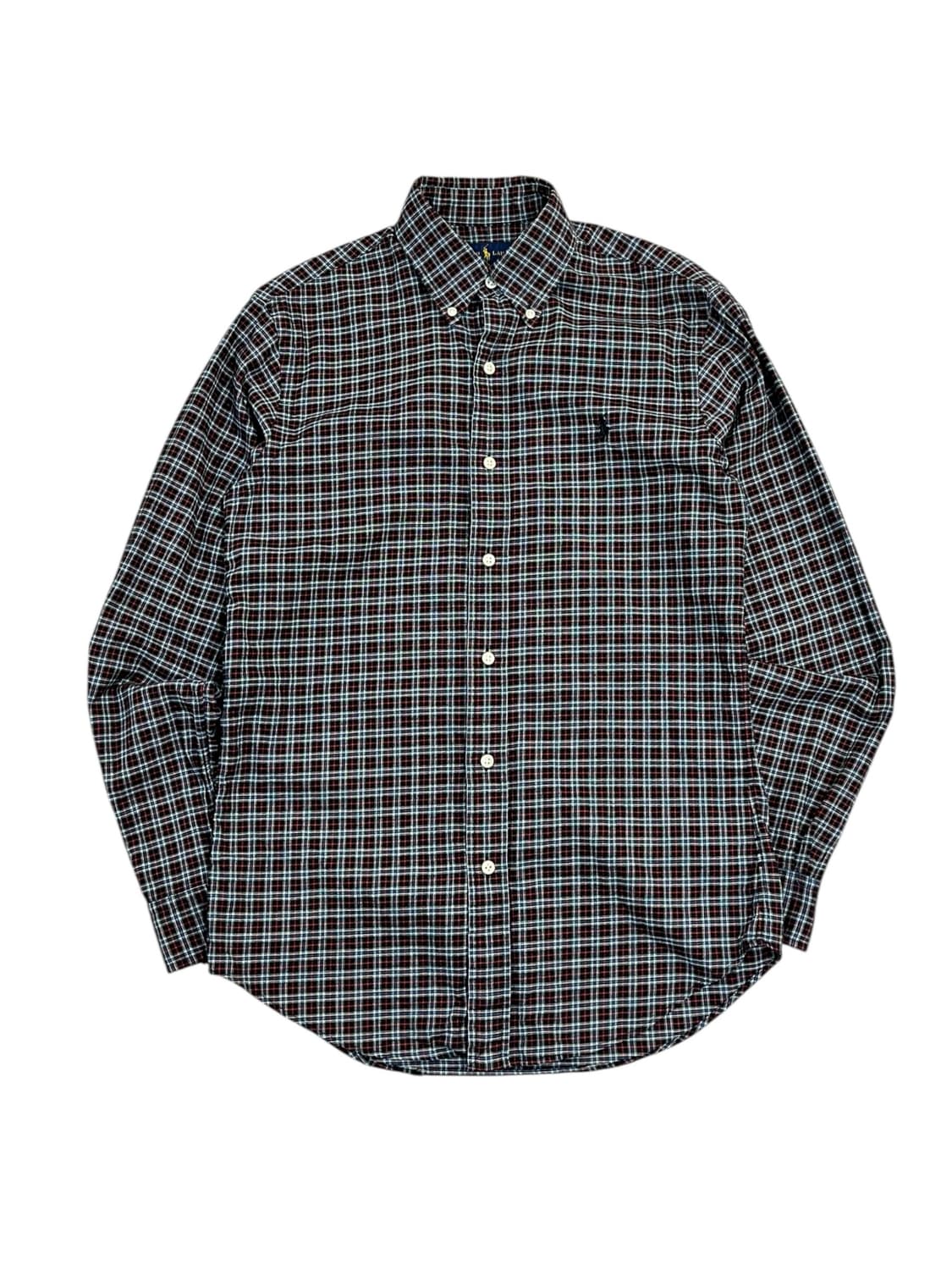 폴로 랄프로렌 체크 셔츠 블랙 S #csz2832  상품이미지3