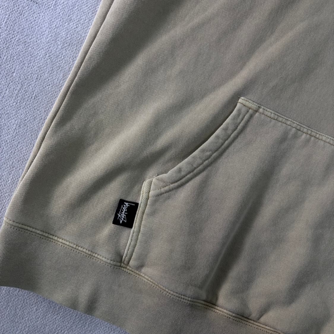 105 스투시 쉐도우 스크립트 피그먼트 후드티 상품이미지4