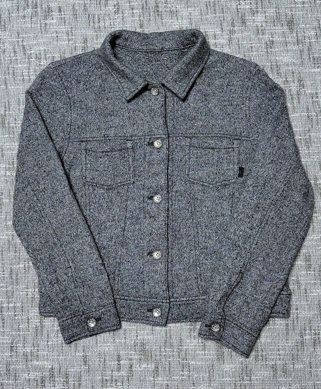 크로커다일 울 혼방 트위드 느낌 자켓 (M/95) 상품이미지1